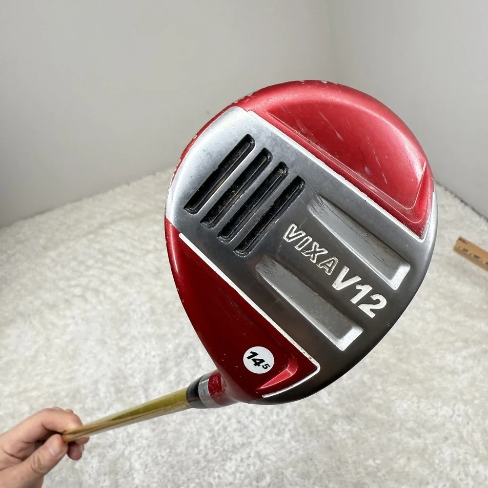 Vixa V12 14.5° Fairway Wood Senior Flex 50g Shaft Red Golf Club Right Handed